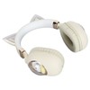 Kids Bluetooth Headphones RGB Lights Cat Ear Headset 20H Playtime