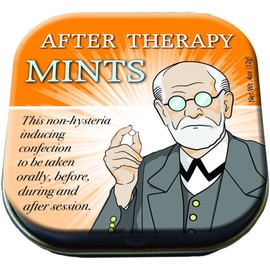 The Unemployed Philosophers Guild Freud's After Therapy Mints - 1 Small Tin 1.75 x 1.75