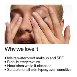 The INKEY List Oat Cleansing Balm 150ml, Dissolves Makeup, Nourishing Skincare, Gentle Cleanser, Vegan Friendly, Suitable For All Skin Types