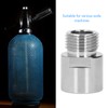 Soda Cylinder Adapter Metal CO2 Female Thread TR21‑4 to Male