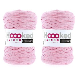 Hoooked Ribbon XL Yarn, Pack of 2, Sweet Pink (RXL 40)