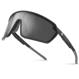 Sports Cycling Sunglasses for Men: UV400 Protection Wrap Around Sun Glasses for Women Running Baseball Bike TR90