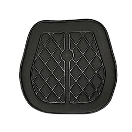 Big Ant Sitzkissen Auto, Vordersitze Sitzauflage aus Memory Foam, Orthopädischer Sitzpolster für Autositz, Bürostuhl und Alle Stühle - Schwarz (1 Stück)