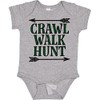 inktastic Bow Hunting Crawl Walk Hunt Baby Bodysuit 6 Months