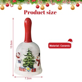 GmeDhc Gsrhzd Bell, 1 Piece Table Bell, Classic Hand Bell, Metal Bells, for School, Dinner at the Reception, Hotel Service, Meditation Prayer