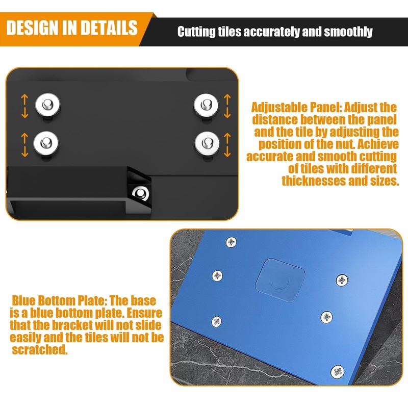 Angle Grinder Stand for Tile 45° Chamfer Cutting Tile Chamfering