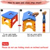 Kids Folding Step Stool for Toddlers Bathroom Sink – Safety