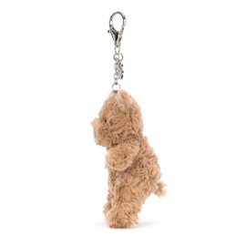 Jellycat Bartholomew Bear Bag Charm - L: 5 cm x l: 6 cm x h: 12 cm