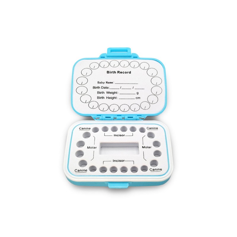 Baby Teeth Keepsake Box for Babies Kids Teeth Storage Box
