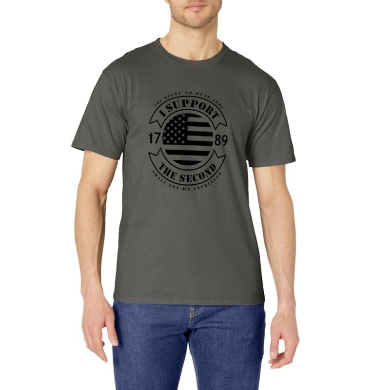 Pro-Gun 2A 2nd Amendment Support Patriotic T-Shirt