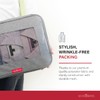 LeanTravel Premium Compression Packing Cubes for Travel - Suitcase Organizer