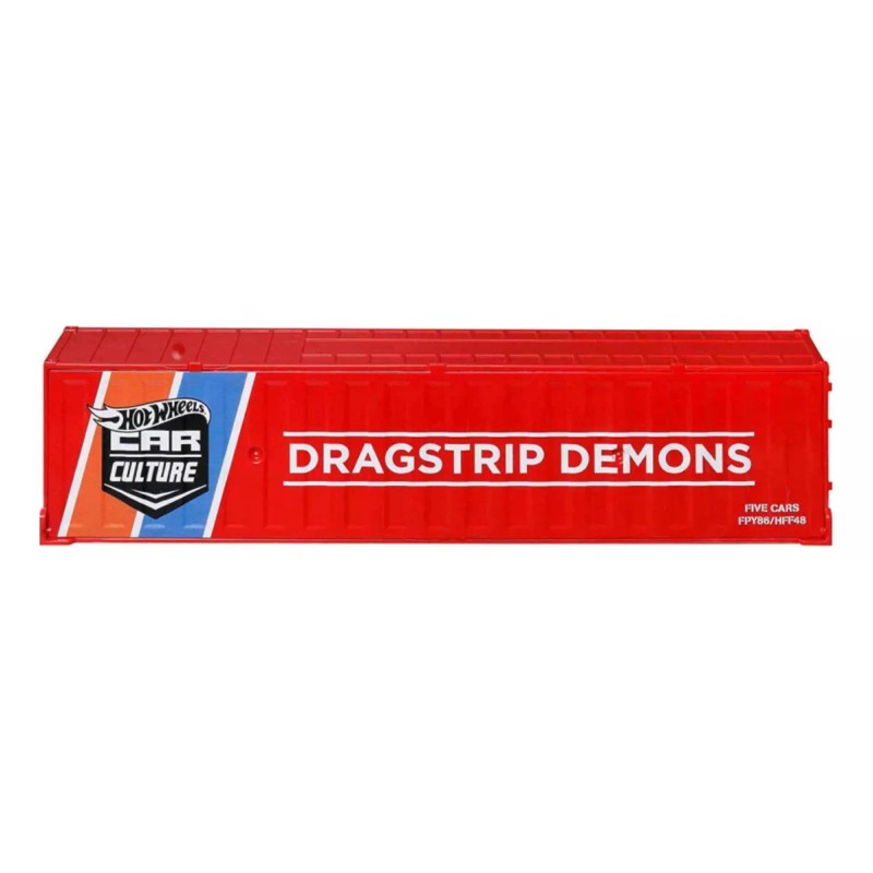 Mattel Hot Wheels Premium 5 Pack Dragstrip Demons Color Blanco