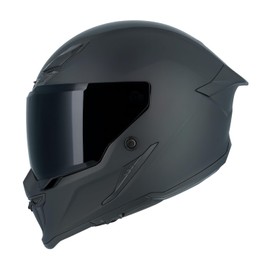Joe Rocket Casco para Motocicleta Integral RKT240 Black/ Certificación ECE 22.06, Visor Solar, Mica Transparente y Mica Revo, Interior Lavable