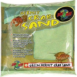 Zoo Med 24982 Hermit Crab, 2 lb, Sand Green