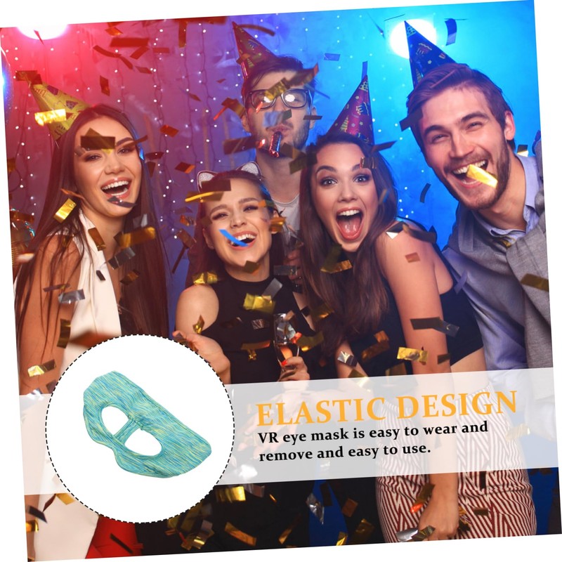 COHEALI VR Eye Mask Cover Pad Washable Elastic VR Headset