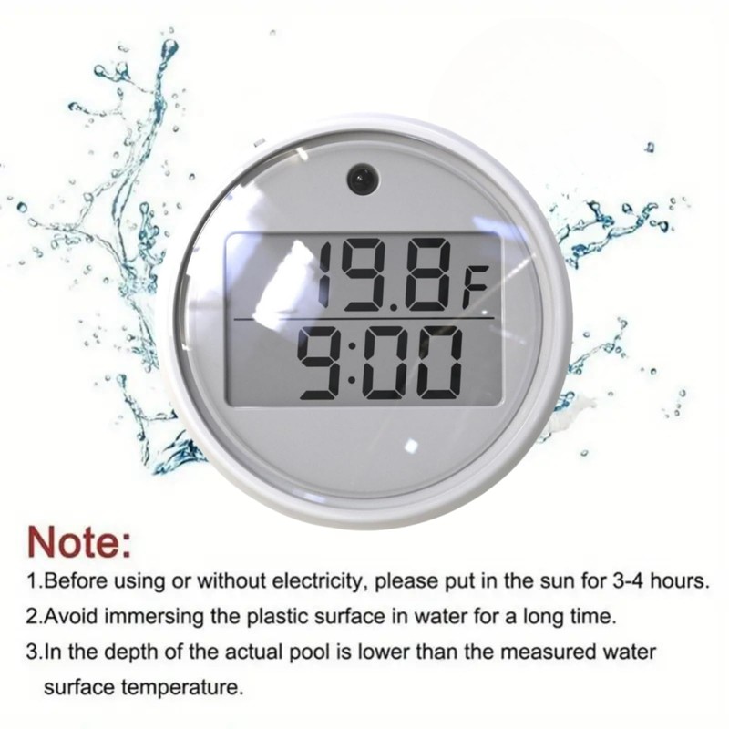 Ice Bath Thermometer Timer,Water Thermometer Timer for Ice Bath,Digital Ice