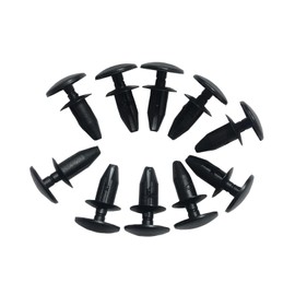 Edinstry 10PCS Tailgate Molding Protector Compatible with Ram 1500 2500 3500 2009-2017 Spoiler Cap Clips Replacement Rivets