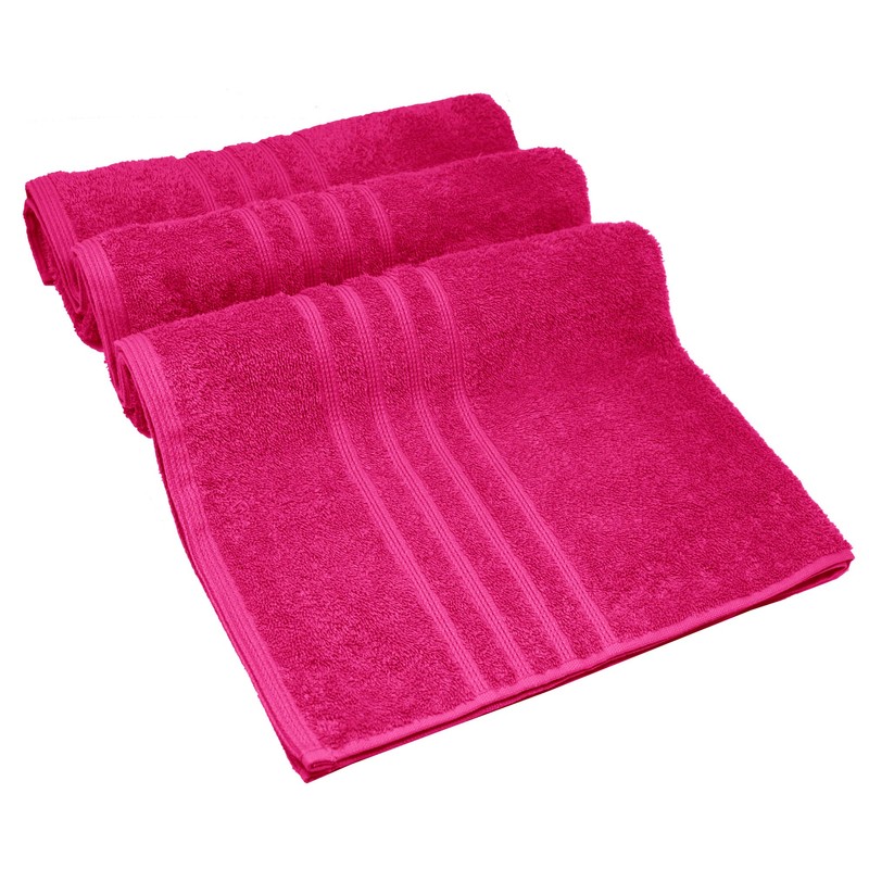 Lashuma London Shower Towel 70 x 140 cm Red Rhubarb
