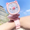 Mini Fan Watch USB Charging Rechargeable 3 Gear Portable Wrist