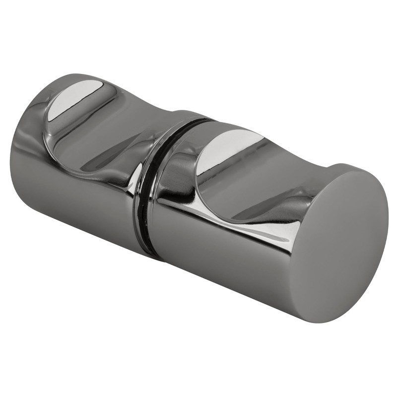 C.R. LAURENCE SDK140CH CRL Chrome Back-to-Back E-Z Grip Style Knobs