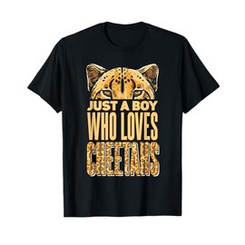 Wildlife Leopard Cheetah Boys T-Shirt