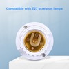Aoresac Motion Sensor Lamp Holder E27 LED Light Bulb Socket
