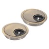 Operitacx 2pcs Desk Grommet Cable Organizer Cover Wire Hole for