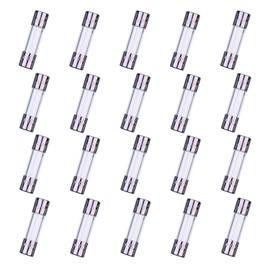 HUAREW F3.15AL250V Pack of 20 5 x 20 mm Quick Glass Fuse 3.15A 250V 0.2 x 0.78 Inch Time Delayed Fuse (Pack of 20)