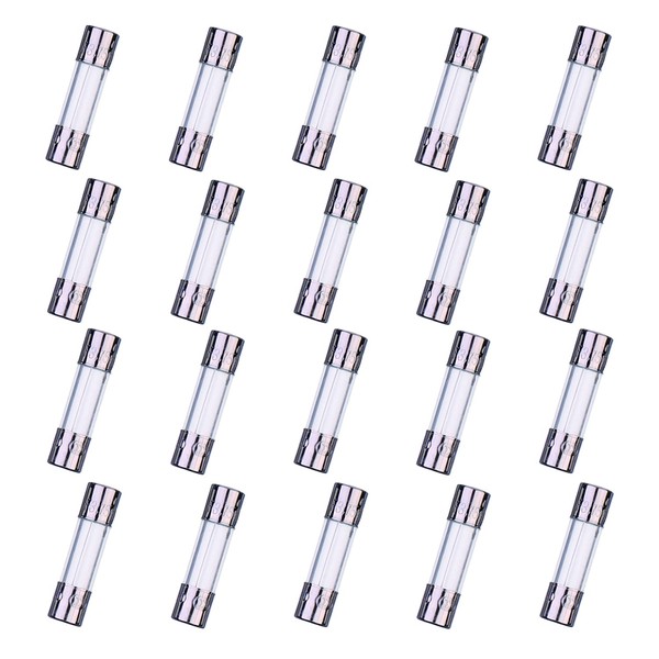 HUAREW F3.15AL250V Pack of 20 5 x 20 mm Quick