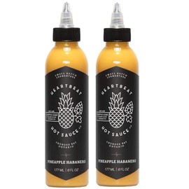 Heartbeat Hot Sauce Pineapple Habanero, 6 oz - 2 Pack