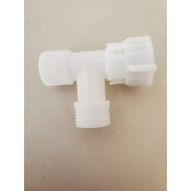 NUFLUSH Nylon 1/2" Female 1/2" Male,  Bidet T-Adapters With 1/2 inch Pipe Thread