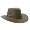 Outdoor Travel Hat Crushable Made in Australia Kangaroo Leather Sun