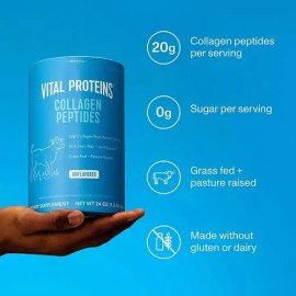 Péptidos De Colágeno 680g Vital Proteins Sin Lácteos Kosher Neutro