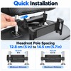 Car Headrest Tablet Holder for Backseat Viewing – Adjustable Foldable