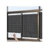 Retractable Blackout Roller Blinds with Suction Cups - Thermal Insulation