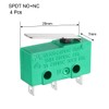 sourcing map 4PCS KW4-3Z-3 Micro Limit Switch SPDT NO NC