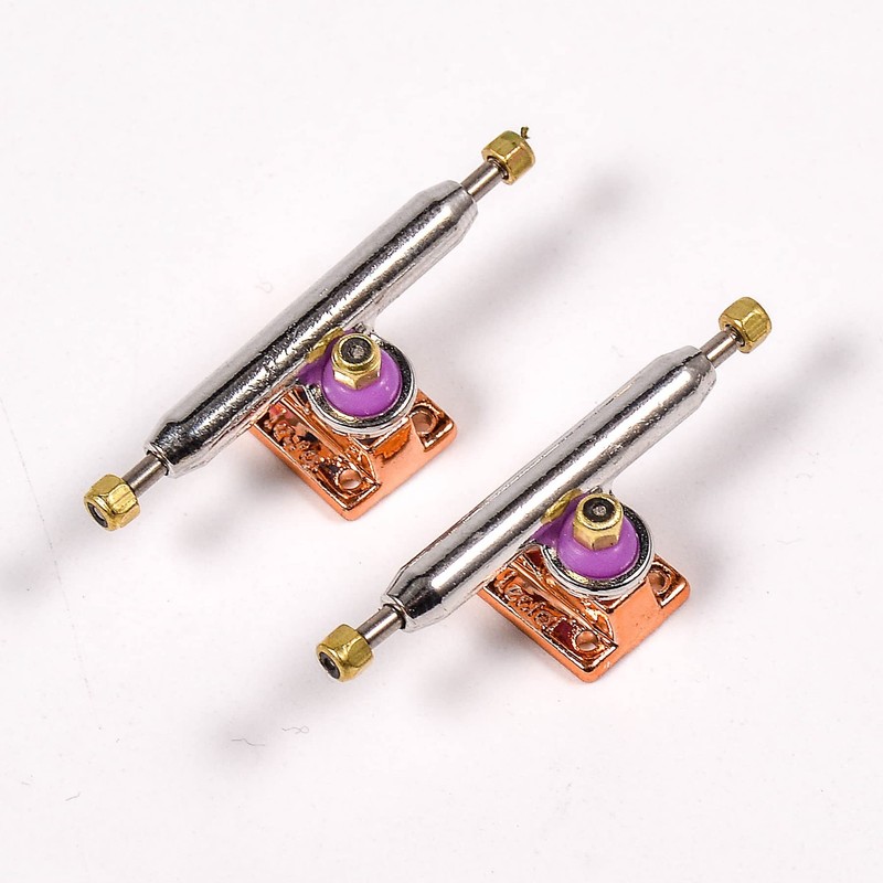 RACOFSB Fingerboard Trucks with Upgraded Urethane Bushings and Pivot Cup,34mm