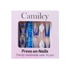 CAMILCY Press on Nails Handmade Nails Luxury Reusable Fake Nails