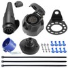 SPARKMOTO 12 V Trailer Plug 13 Pin and Trailer Socket