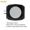 NiSi M75 Filter Holder Kit 75 mm System - Includes