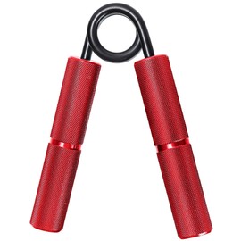 Catsobat Hand Grip for Muscle Training, Grip Strength Training Equipment, Ergonomic Original Limited Design, Shine Red, 200 Lbs, Intermediate