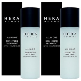 HERA 헤라 옴므 올인원 스킨 하이드로 트리트먼트 150ml + 150ml 남성 피부에 생기를 부여 Hera Homme All-in-One Skin Hydro Treatment 150ml + 150ml Energizing Men's Skin
