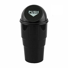 Riloer Car Dustbin Ashtray Home Office Rubbish Bin Holder Bin Box Mini Mini Rubbish Bin Home Office Rubbish Dust Container Holder