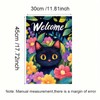 BlissYard Welcome Spring Garden Flag 12x18 InchDouble Sided Hello Spring