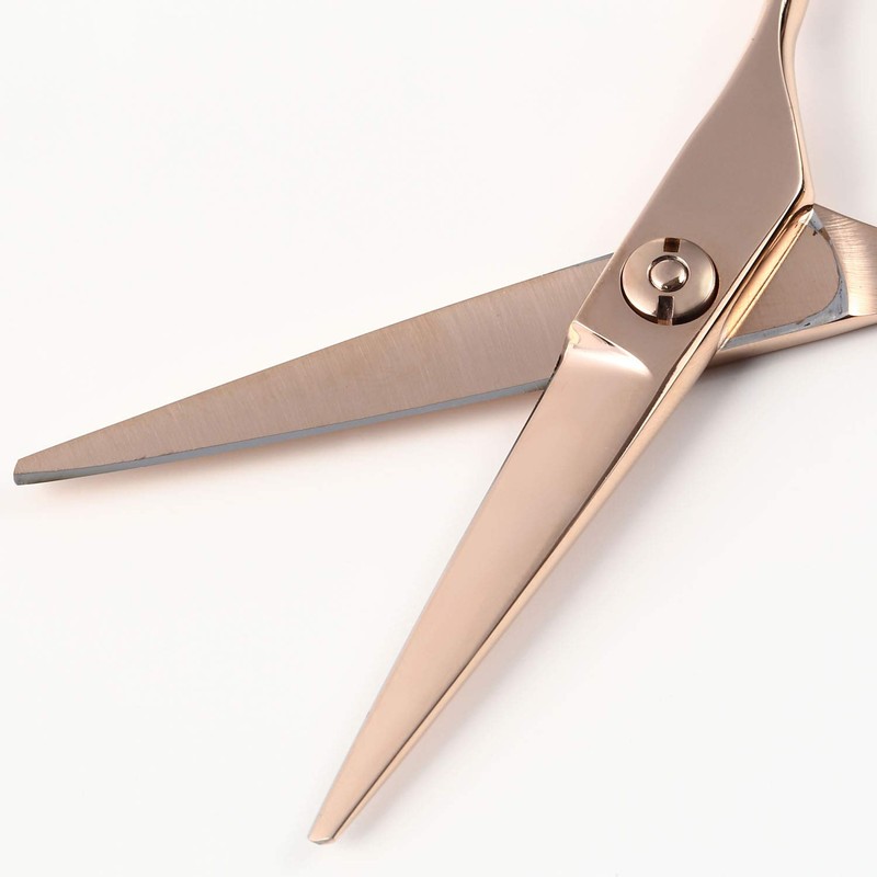 [PF] DEEDS Z-mini Pink Gold Titanium Scissor (4.5 inch) Professional