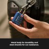 Master Lock 4691DWD TSA - Candado de combinación de contraseña