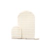Cool & Hotto Net Wax Silk Mittens, 100% Pure Domestic