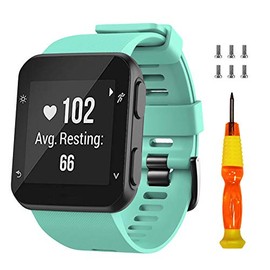 NotoCity for Garmin Forerunner 35 Band Soft Silicone Replacement Watch Strap Compatible with Forerunner 35 Smartwatch