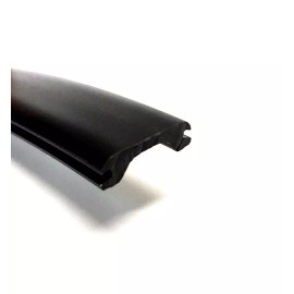 Brickyard Automotive 3/4" x 10 ft BLACK Insert Trim Molding Flexible Screw Cover - RV Boat Camper