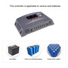 Solar Charge Controller with Light LCD MPPT Overcurrent Protection Solar